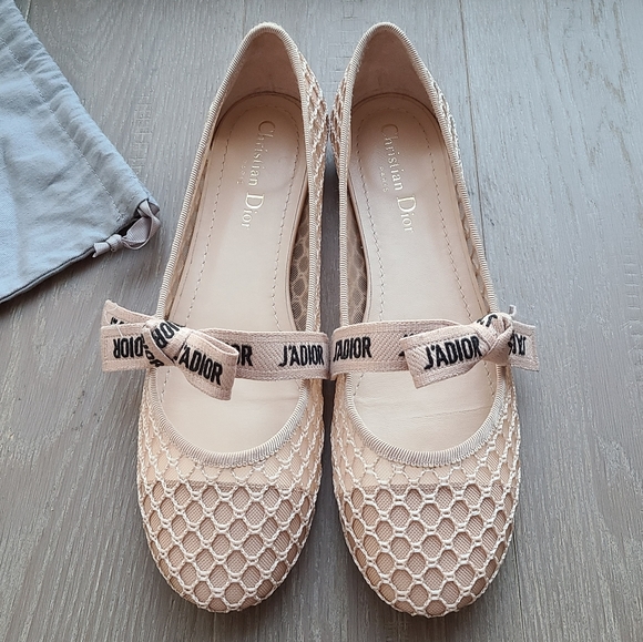Dior Miss J'adior mesh flats - Picture 3 of 11